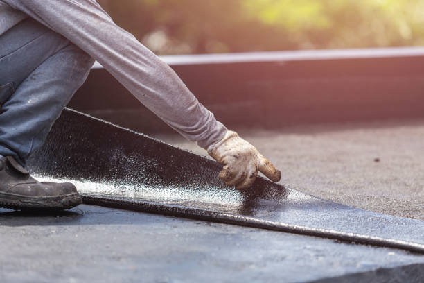 Professional Basement Waterproofing technician working in Del Rio, TN